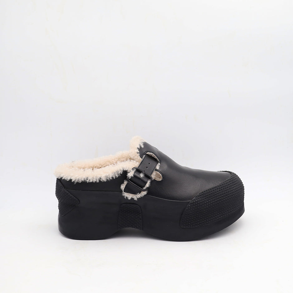 SHEARLING MULE